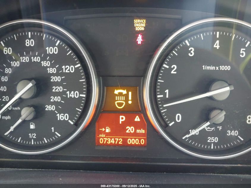 2011 BMW 328I VIN: WBADW3C57BE541980 Lot: 43175300