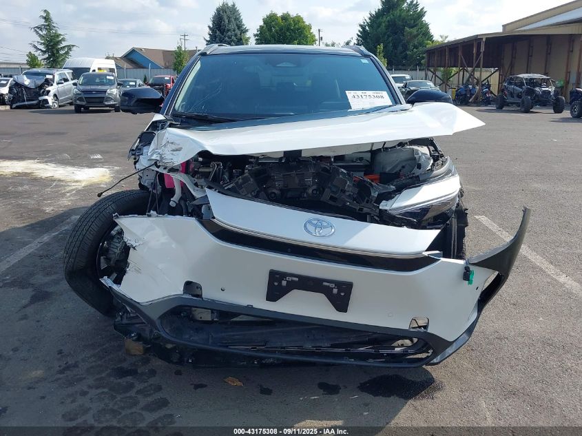2023 Toyota Bz4X Limited VIN: JTMABACA0PA036266 Lot: 43175308