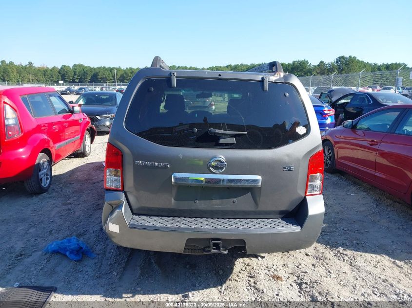 2008 Nissan Pathfinder Se VIN: 5N1AR18U68C649945 Lot: 43175323