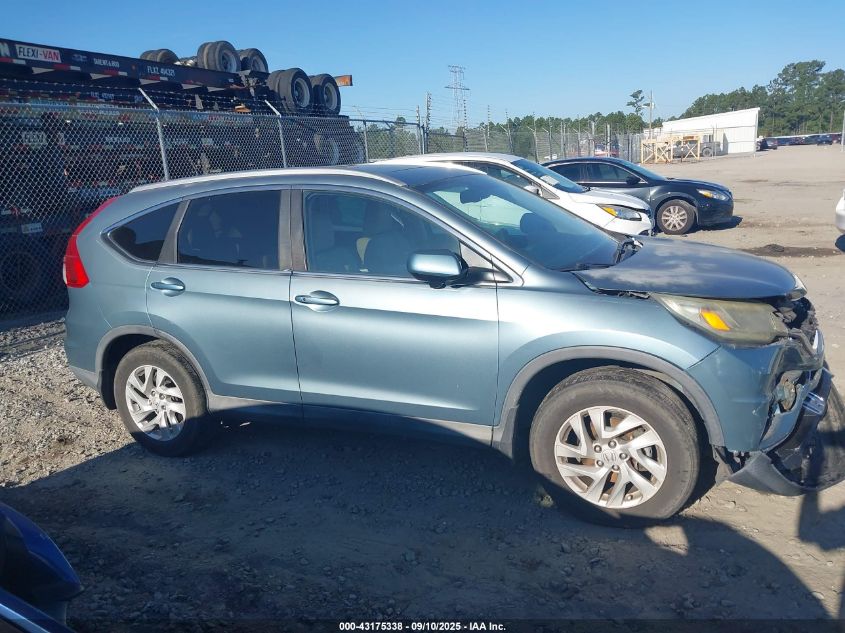 2015 Honda Cr-V Ex-L VIN: 2HKRM3H71FH524316 Lot: 43175338