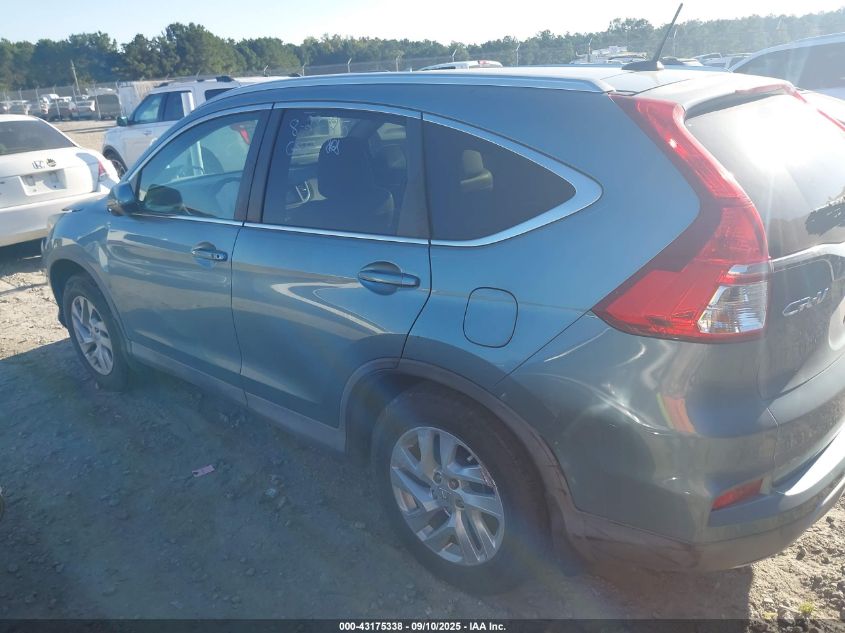 2015 Honda Cr-V Ex-L VIN: 2HKRM3H71FH524316 Lot: 43175338