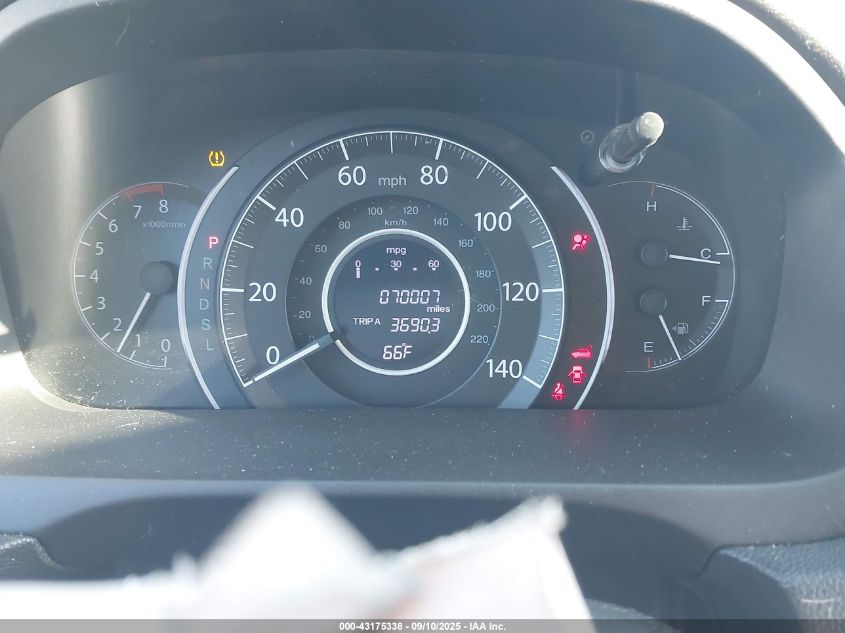 2015 Honda Cr-V Ex-L VIN: 2HKRM3H71FH524316 Lot: 43175338