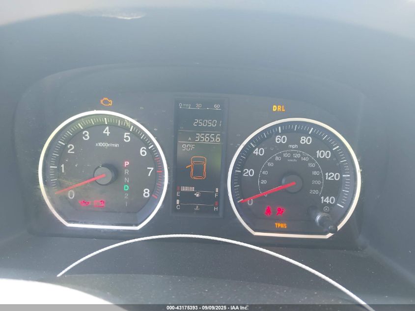 2009 Honda Cr-V Ex-L VIN: 5J6RE38709L026079 Lot: 43175393