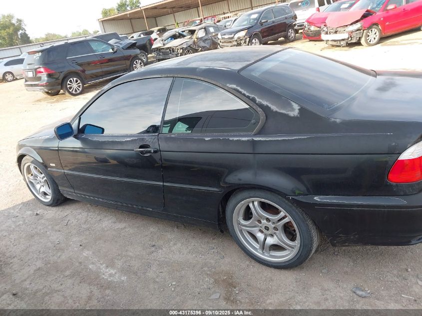2003 BMW 330Ci VIN: WBABN53463PH03717 Lot: 43175396