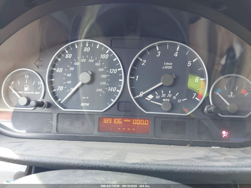 2003 BMW 330Ci VIN: WBABN53463PH03717 Lot: 43175396