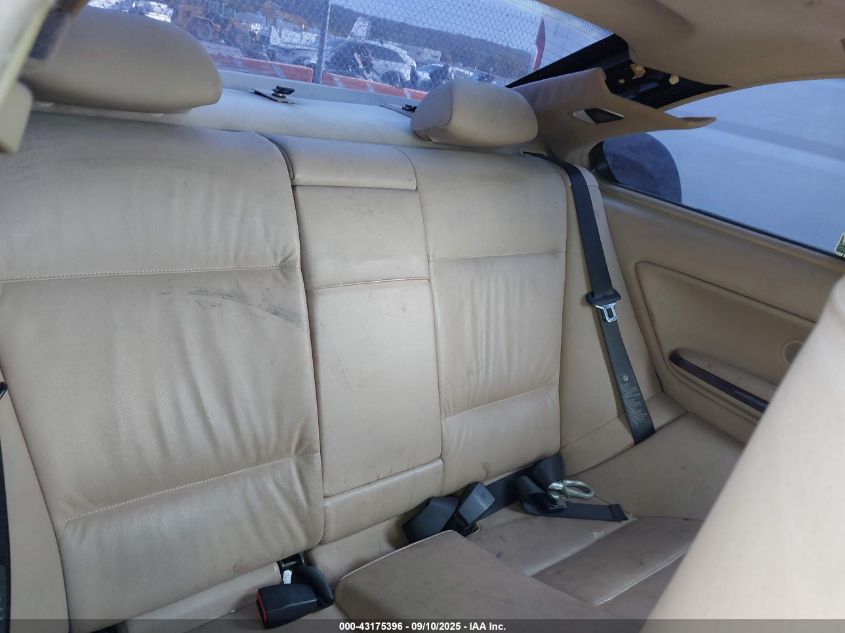 2003 BMW 330Ci VIN: WBABN53463PH03717 Lot: 43175396