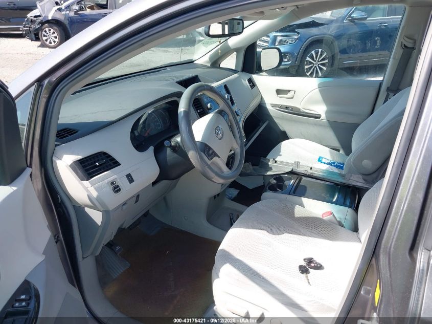 2011 Toyota Sienna Le V6 VIN: 5TDKK3DC1BS129910 Lot: 43175421