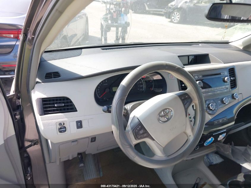 2011 Toyota Sienna Le V6 VIN: 5TDKK3DC1BS129910 Lot: 43175421