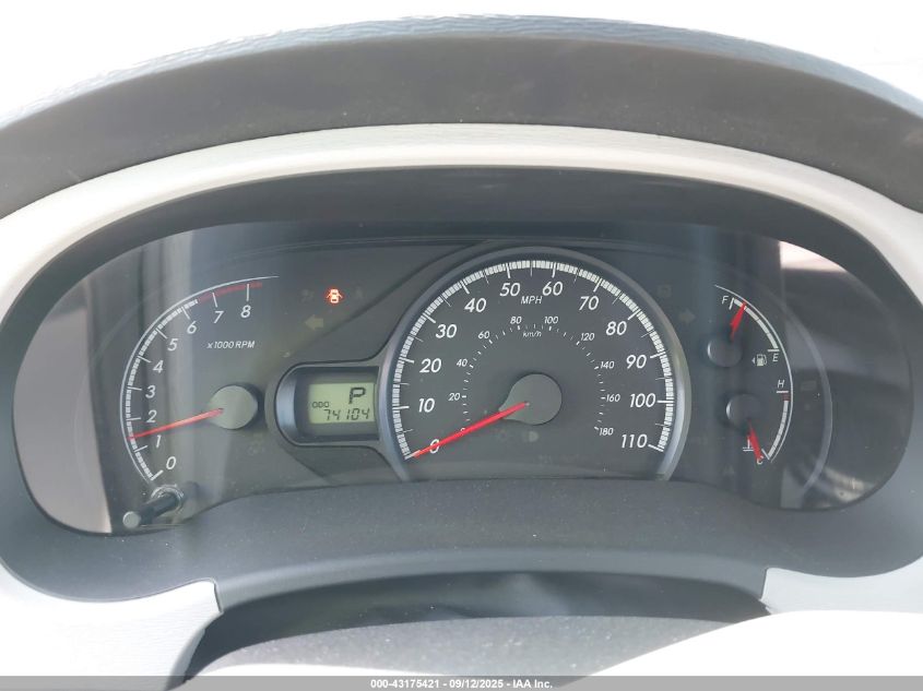 2011 Toyota Sienna Le V6 VIN: 5TDKK3DC1BS129910 Lot: 43175421