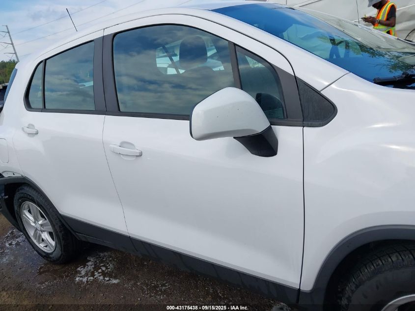 2020 Chevrolet Trax Fwd Ls VIN: 3GNCJKSB3LL119387 Lot: 43175438