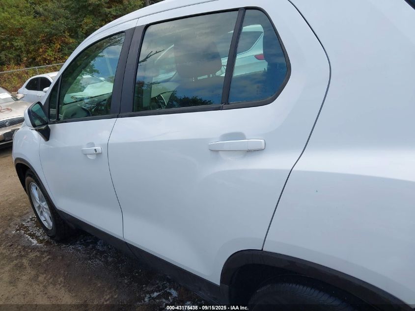 2020 Chevrolet Trax Fwd Ls VIN: 3GNCJKSB3LL119387 Lot: 43175438