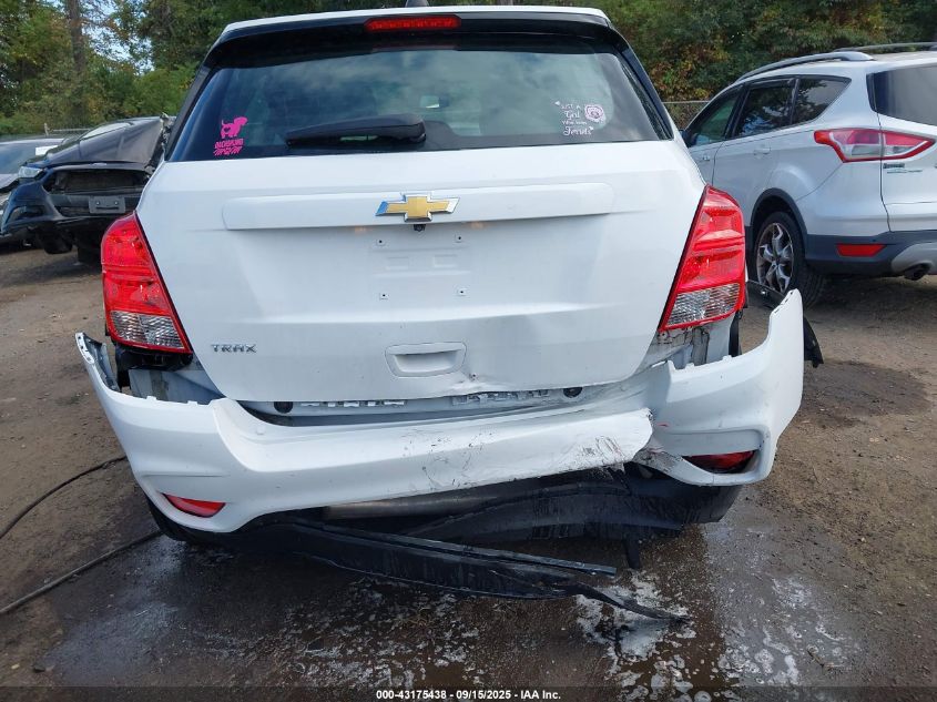 2020 Chevrolet Trax Fwd Ls VIN: 3GNCJKSB3LL119387 Lot: 43175438