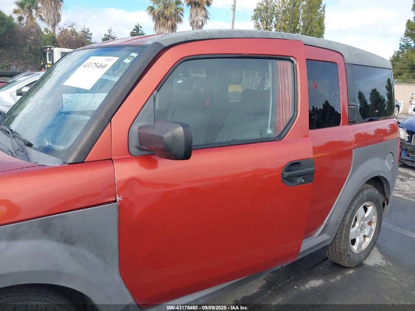 2005 Honda Element Ex VIN: 5J6YH28605L004372 Lot: 43175460
