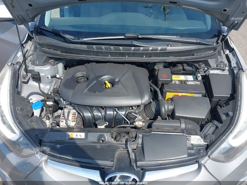 2014 Hyundai Elantra Se VIN: KMHDH4AE8EU156827 Lot: 43175500