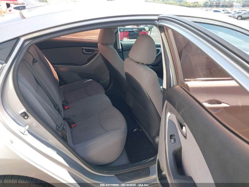 2014 Hyundai Elantra Se VIN: KMHDH4AE8EU156827 Lot: 43175500