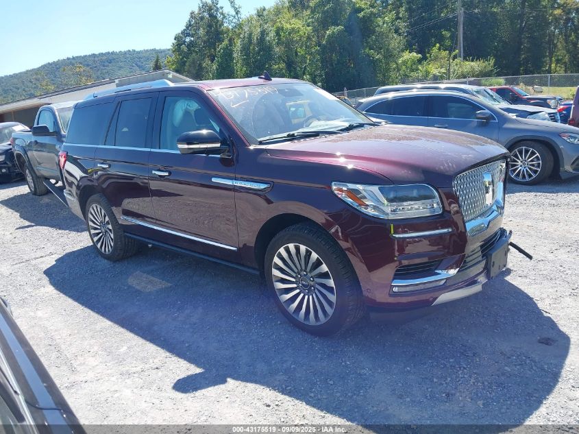 2019 Lincoln Navigator Reserve red other gasoline 5LMJJ2LT2KEL16484 photo #1