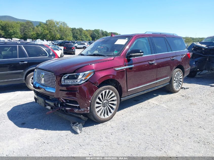 2019 Lincoln Navigator Reserve red other gasoline 5LMJJ2LT2KEL16484 photo #3