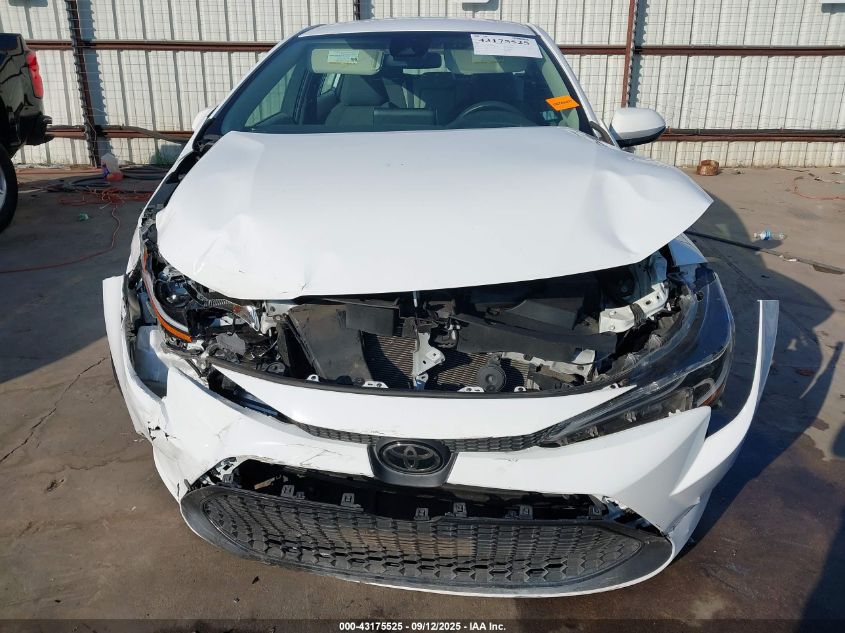 2021 Toyota Corolla Le VIN: 5YFEPMAE0MP149233 Lot: 43175525