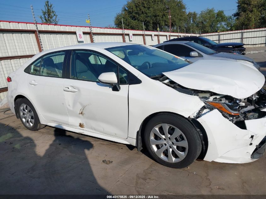 2021 Toyota Corolla Le VIN: 5YFEPMAE0MP149233 Lot: 43175525