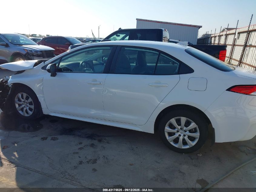 2021 Toyota Corolla Le VIN: 5YFEPMAE0MP149233 Lot: 43175525