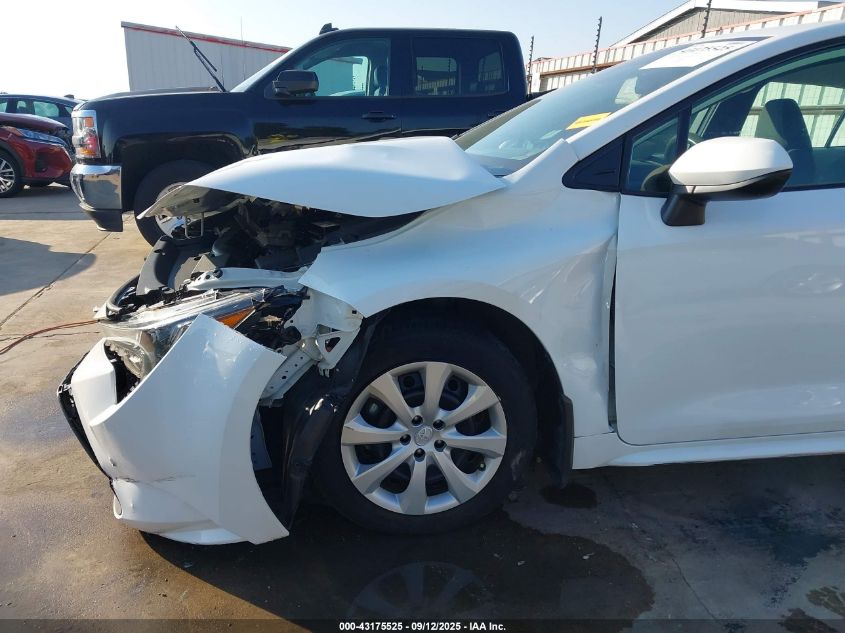 2021 Toyota Corolla Le VIN: 5YFEPMAE0MP149233 Lot: 43175525