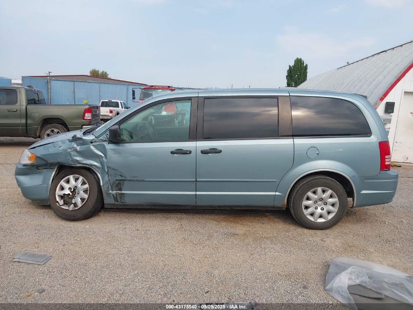 2008 Chrysler Town & Country Lx VIN: 2A8HR44H28R627664 Lot: 43175540