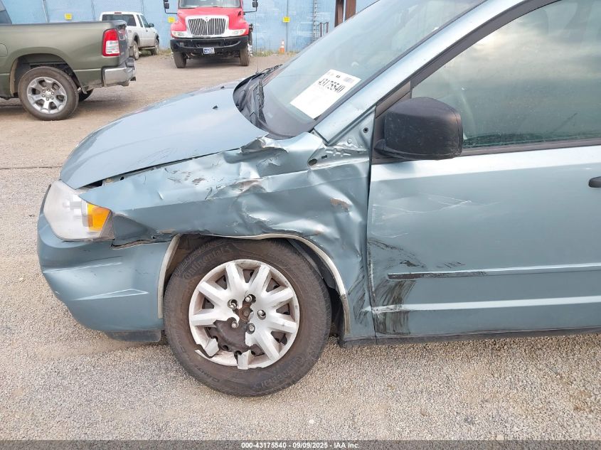 2008 Chrysler Town & Country Lx VIN: 2A8HR44H28R627664 Lot: 43175540