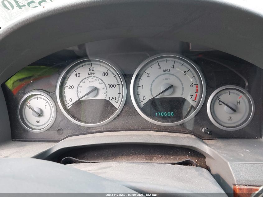 2008 Chrysler Town & Country Lx VIN: 2A8HR44H28R627664 Lot: 43175540