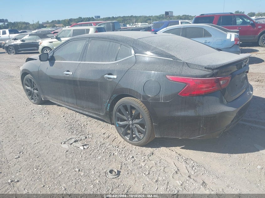 Vin: 1n4aa6ap1jc392430, lot: 43669971, nissan maxima 3.5 sr 20183