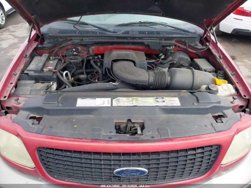 2001 Ford Expedition Eddie Bauer VIN: 1FMRU17LX1LA73664 Lot: 43175580