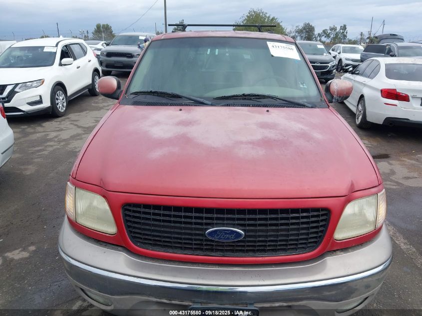 2001 Ford Expedition Eddie Bauer VIN: 1FMRU17LX1LA73664 Lot: 43175580