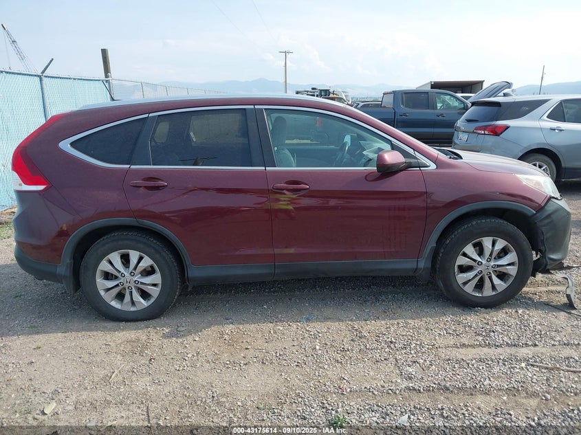 2013 Honda Cr-V Ex-L VIN: 5J6RM4H71DL040817 Lot: 43175614