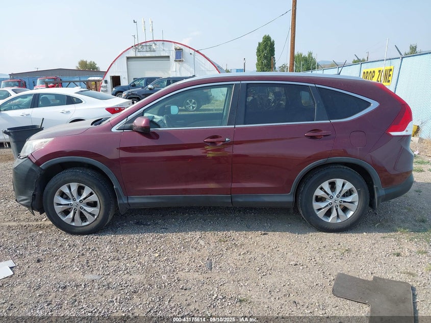 2013 Honda Cr-V Ex-L VIN: 5J6RM4H71DL040817 Lot: 43175614