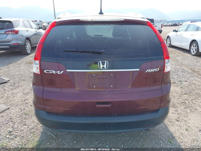 2013 Honda Cr-V Ex-L VIN: 5J6RM4H71DL040817 Lot: 43175614