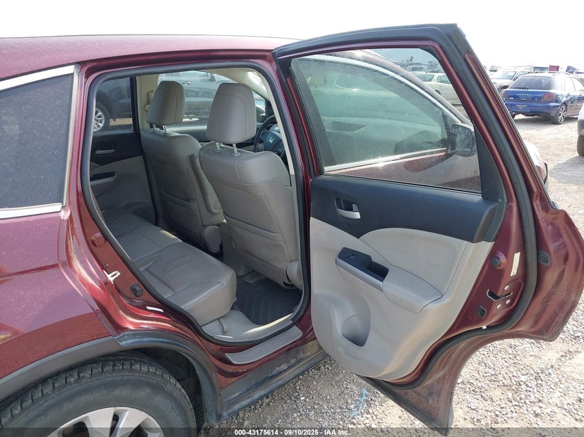 2013 Honda Cr-V Ex-L VIN: 5J6RM4H71DL040817 Lot: 43175614