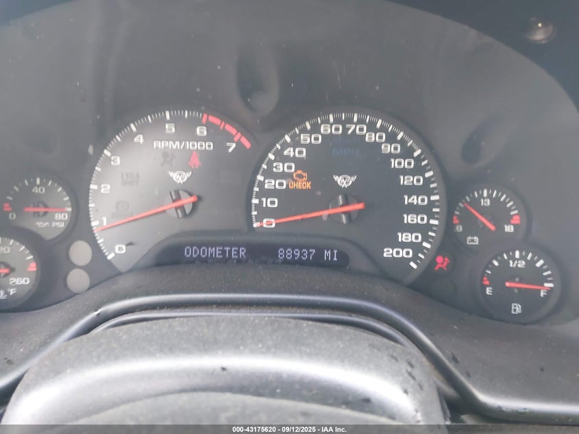 2000 Chevrolet Corvette VIN: 1G1YY22G2Y5123078 Lot: 43175620