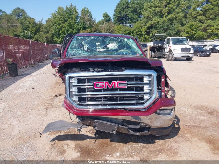 2017 GMC Sierra 1500 Slt VIN: 3GTP1NEC8HG411455 Lot: 43175621