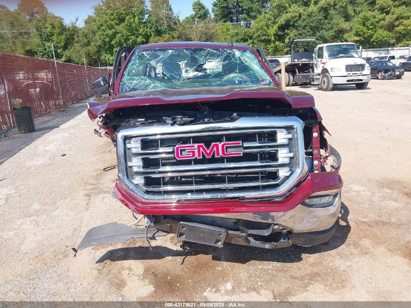 2017 GMC Sierra 1500 Slt VIN: 3GTP1NEC8HG411455 Lot: 43175621