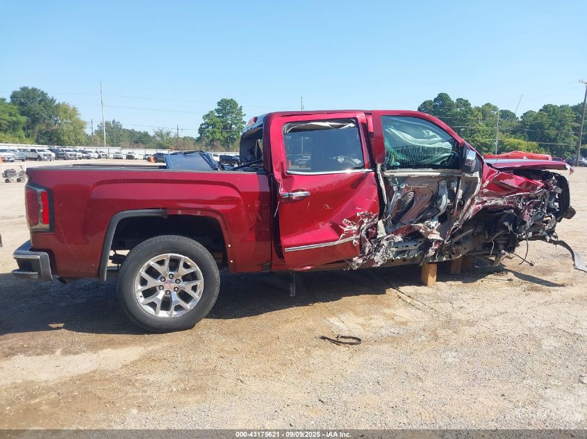 2017 GMC Sierra 1500 Slt VIN: 3GTP1NEC8HG411455 Lot: 43175621
