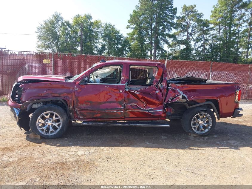 2017 GMC Sierra 1500 Slt VIN: 3GTP1NEC8HG411455 Lot: 43175621