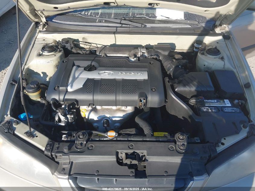 2005 Hyundai Elantra Gls/Gt VIN: KMHDN56D75U174380 Lot: 43175625