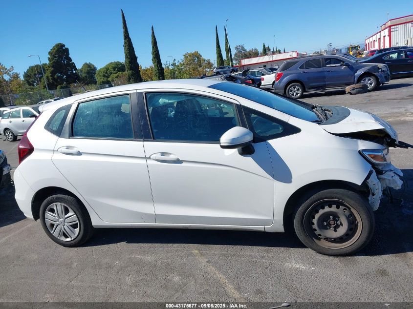 2019 Honda Fit Lx VIN: 3HGGK5H48KM745769 Lot: 43175677