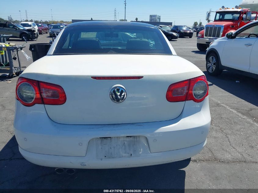 2008 Volkswagen Eos Vr6 VIN: WVWDB71F18V027164 Lot: 43175762