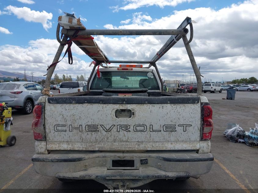 2006 Chevrolet Silverado 2500Hd Work Truck VIN: 1GCHC24U56E172684 Lot: 43175778