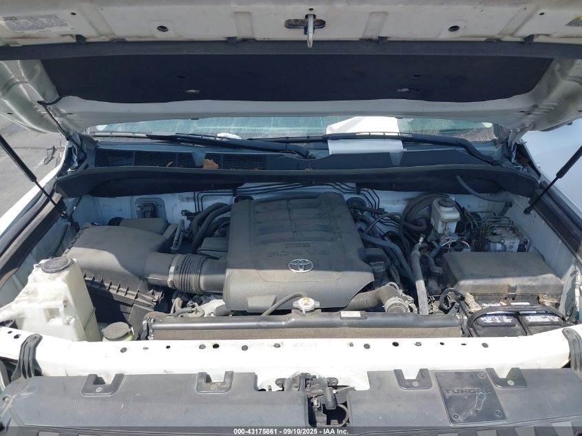 2018 Toyota Tundra Sr5 5.7L V8 VIN: 5TFRY5F13JX242870 Lot: 43175861