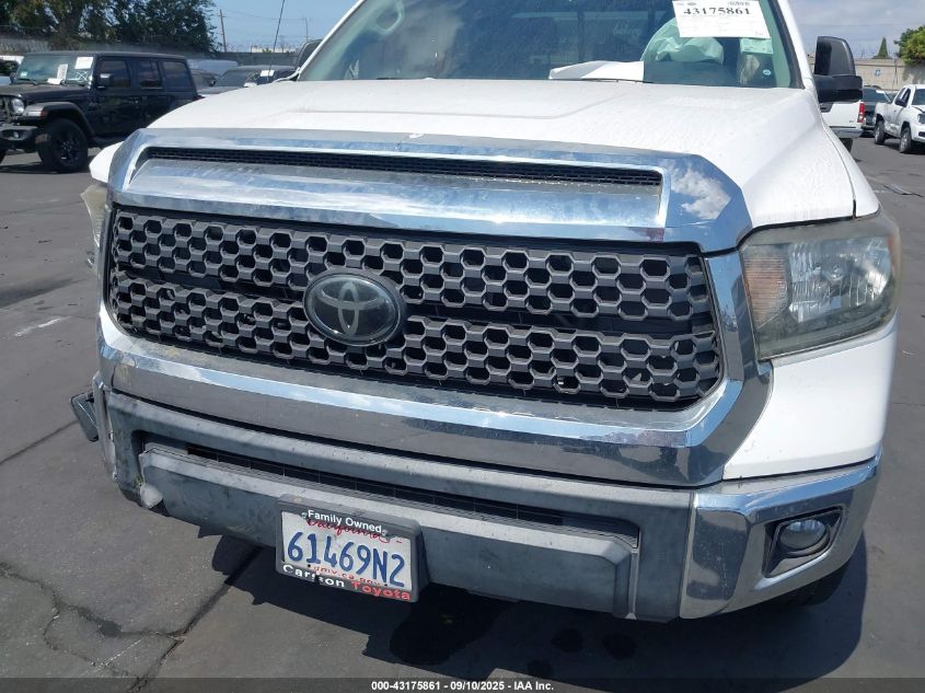 2018 Toyota Tundra Sr5 5.7L V8 VIN: 5TFRY5F13JX242870 Lot: 43175861