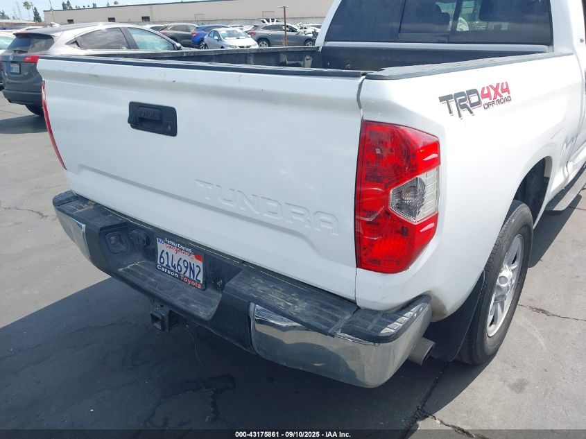 2018 Toyota Tundra Sr5 5.7L V8 VIN: 5TFRY5F13JX242870 Lot: 43175861