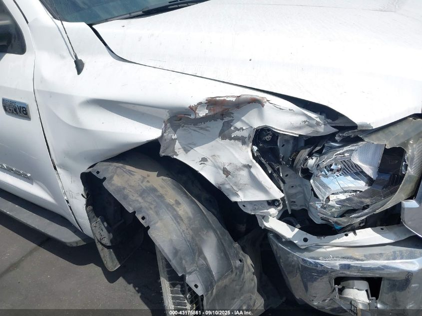 2018 Toyota Tundra Sr5 5.7L V8 VIN: 5TFRY5F13JX242870 Lot: 43175861