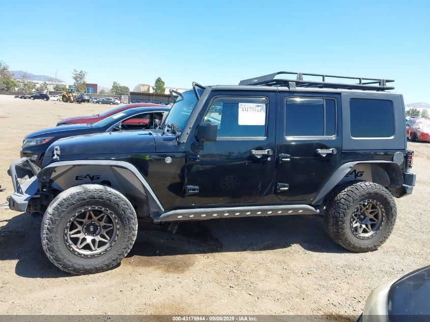 2008 Jeep Wrangler Unlimited Sahara VIN: 1J4GA59108L506940 Lot: 43175944