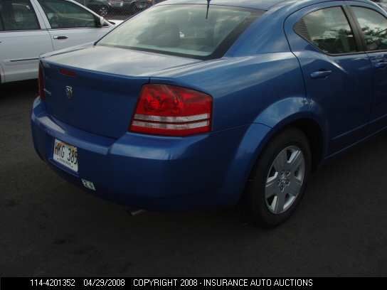 1B3LC46KX8N219861 2008 Dodge Avenger Se